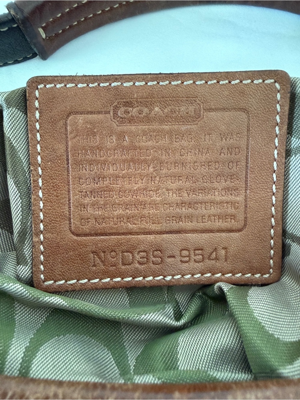 Coach Brown Leather Hobo with Dark Brown Strap - Picture 5 of 8